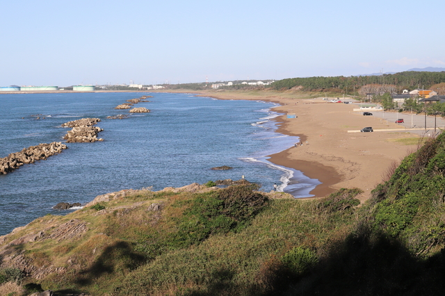 らっきょう作りに適した<br>福井県三里浜の地
