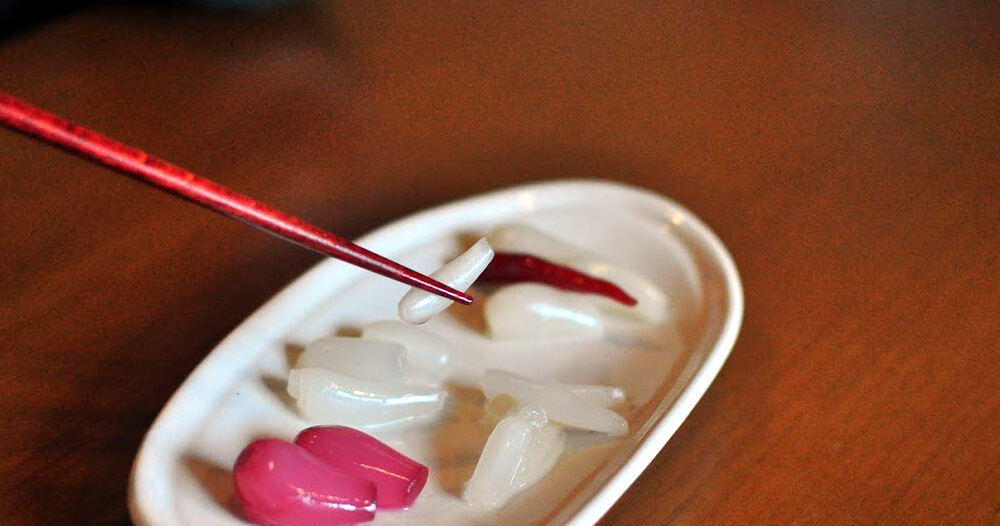 らっきょう本来の美味しさを活かした<br>甘酢漬けは絶品