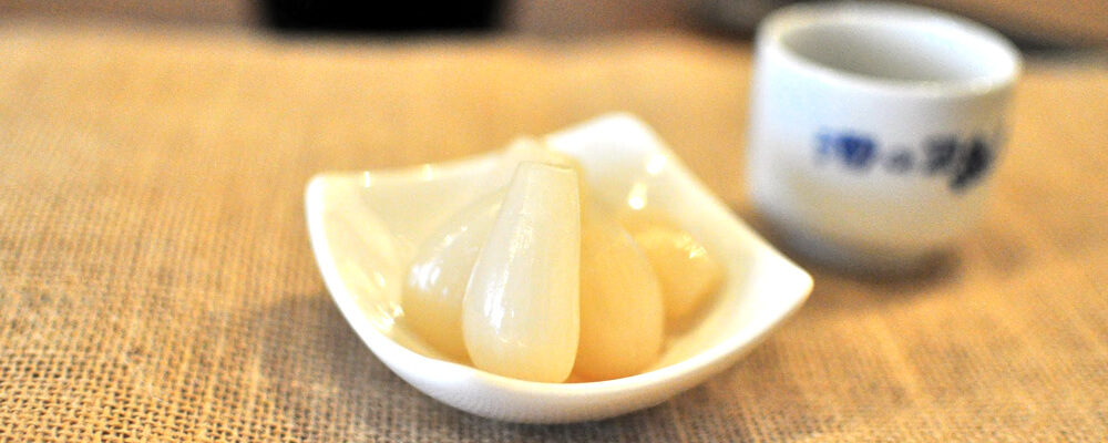 らっきょうの甘酢漬けの特徴