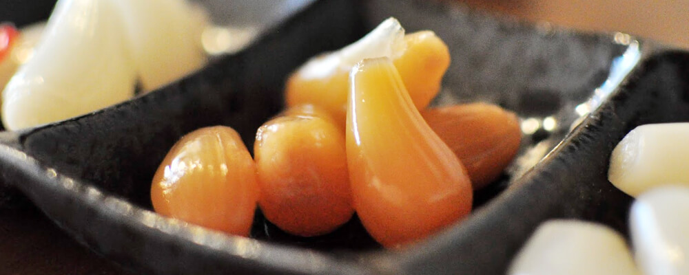 らっきょうたまり漬けの特徴