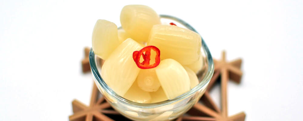 らっきょうピリ辛漬けの特徴