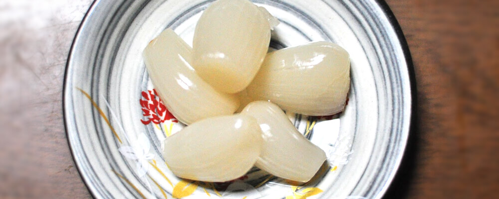 らっきょうしょうが漬けの特徴