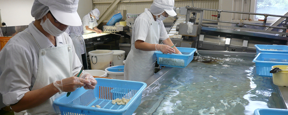 こだわり２　安全・安心の全品検査体制