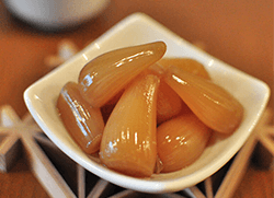 醤油のらっきょう漬